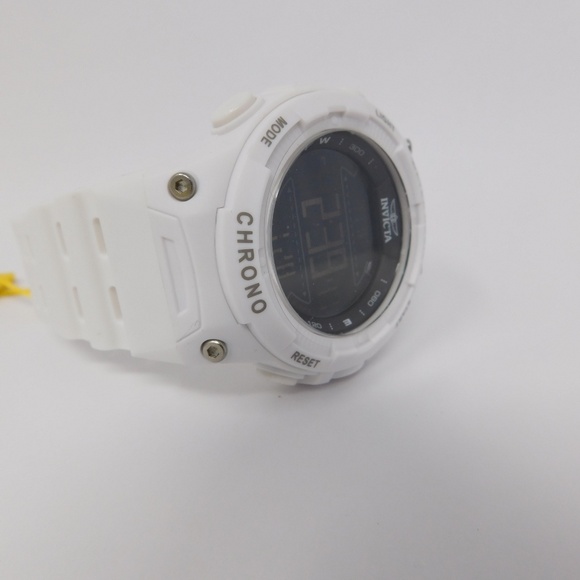 Invicta Men's Watch Racing Alarm Chronograph GMT Quartz Digital Black Dial 47524 - Picture 12 of 16